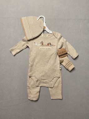 Rabbit + Bear My First Halloween 4-piece Set